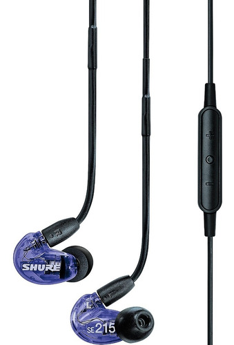 Imagen 5 de 6 de Shure Se215 In-ear Edición Limitada Color Morado