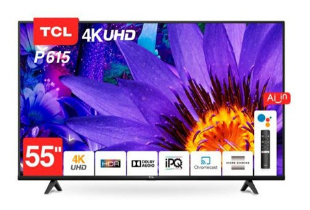 Smart Tv Tcl 55 P615 Android,comando De Voz Con Garantia