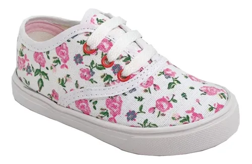 Zapatillas De Nena Bebe Lona