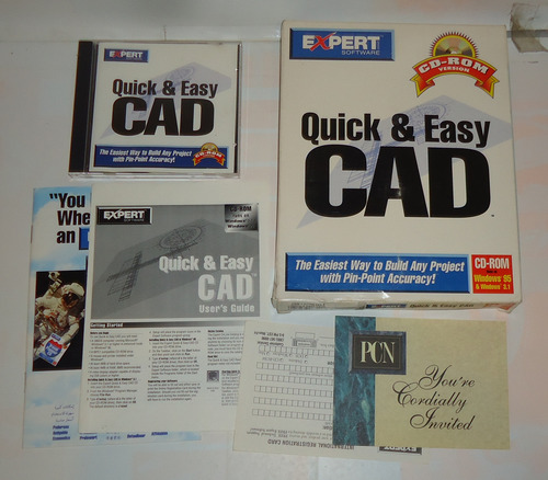 Programa De Diseño Quick And Easy Cad Como Nuevo En Caja