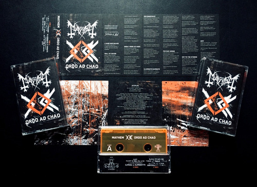 Mayhem - Ordo Ad Chao Cassette / Tape Nuevo!!