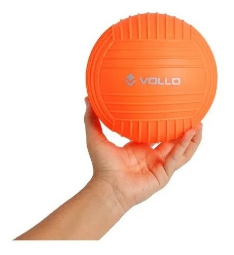 Bola Polo Aquático 15cm Piscina Praia Diversão - Vollo Cor Laranja