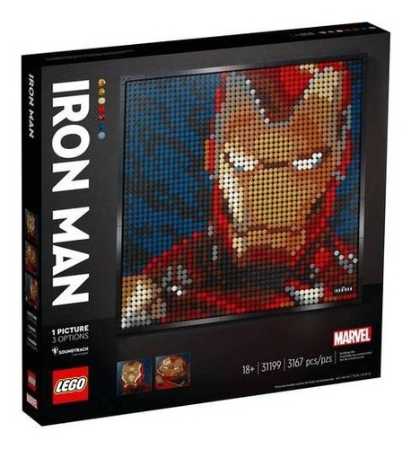 Lego Art Iron Man