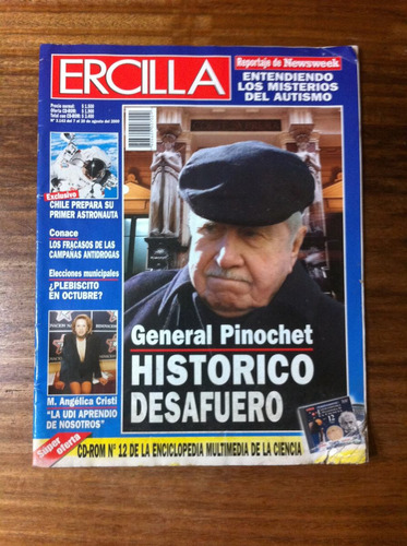Revista Ercilla Nº 3143 - General Pinochet Historico Desafue