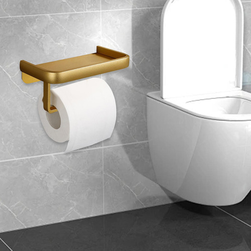 Soporte De Papel Higiénico, Soporte Para Toallas, Baño Oro