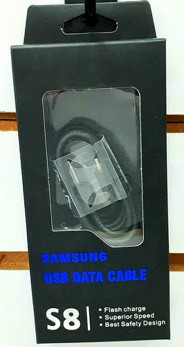 Usb Data Cable & Flash Charge Para Samsung S8 Con Usb Tipo C