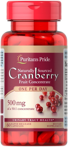 Puritan's Pride | One A Day Cranberry | 500mg | 60 Capsules