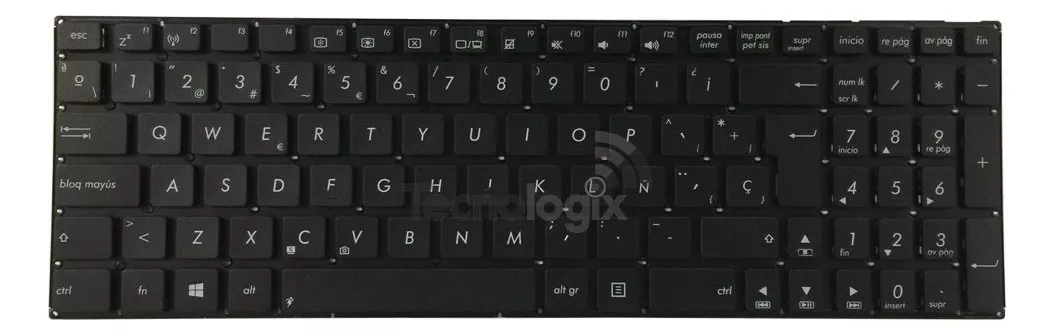 Primera imagen para búsqueda de teclado para portatil asus