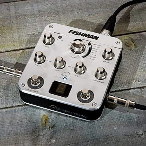 Pedal Acústico Del Preamplificador Del Di Del Espectro Del A