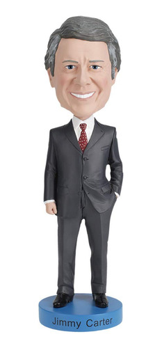 Royal Bobbles Jimmy Carter Bobblehead, Figura Realista De Po