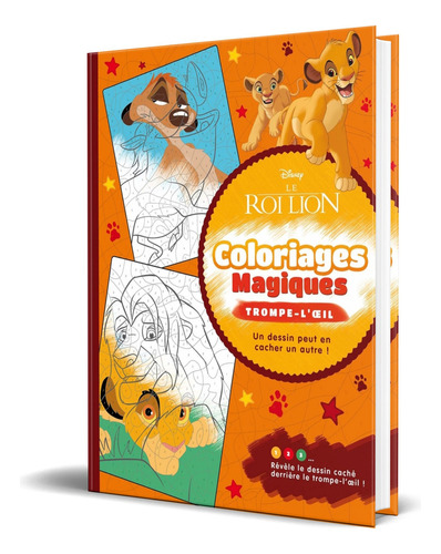 Colorea Y Descubre El Misterio Para Niños, De Disney. Editorial Hachette Jeunesse Collection Disney, Tapa Blanda En Francés, 2019