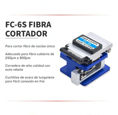 Kit De Herramientas Fibra Optica Ftth Con Medidor De Fallas