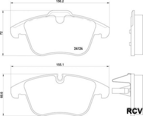 Balatas Disco Del Para Land Rover Range Rover Evoque 2012