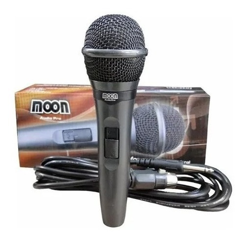 Microfono Karaoke Voces Con Cable De Mano Dinamico Moon M23