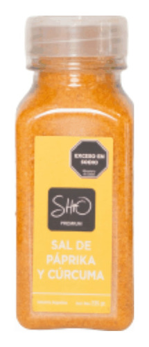 Sal Gourmet Paprika Y Curcuma Shio Saborizada X200gr