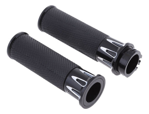 Tg Empuñaduras De Manillar Cromado De 2x1 25 Mm Para Harley