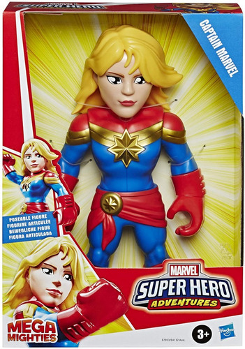 Capitã£ Marvel Mega Mighties Marvel Super Hero Adventures