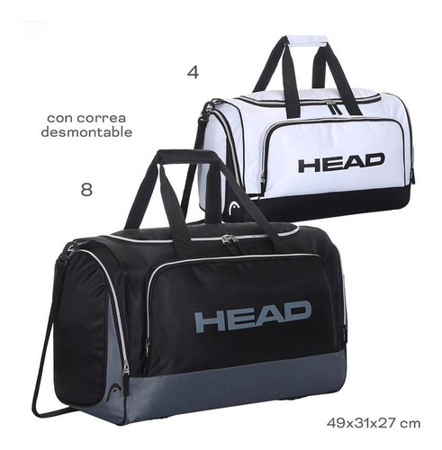 Bolso Head Deportivo Mediano Urbano Reforzado 13527