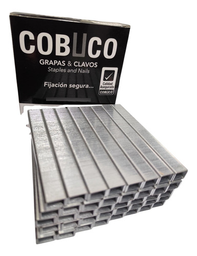 Grapas Grampas 80/08 X 10000 Plateado