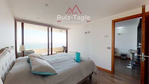 Imagen 18 de 21 de Venta De Bello Departamento En Costas De Montemar, Calle Del
