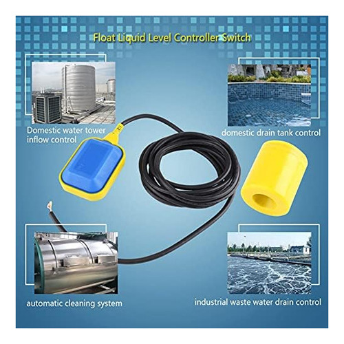 Flotador Electronivel Para Cisterna Y Tinaco Cable 3 Metros