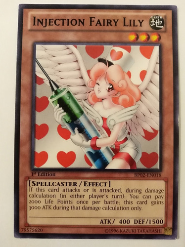 Injection Fairy Lily - Black Rare     Bp02