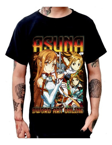 Playera Anime Sword Art Online Asuna Yuuki