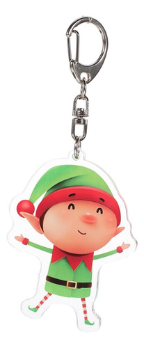 Llavero De Árbol De Navidad Llavero De Elfo De Navidad Bolsa