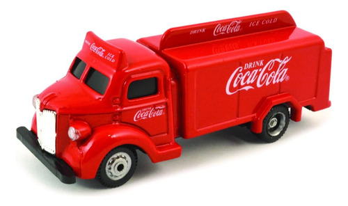 Coca De 1947 De Escala 1: 87 Camión De Cola Botella Rojo