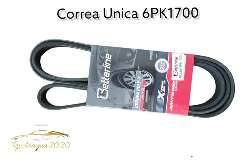Correa Unica 6pk1700 Vw Fox Spacefox Crossfox Polo