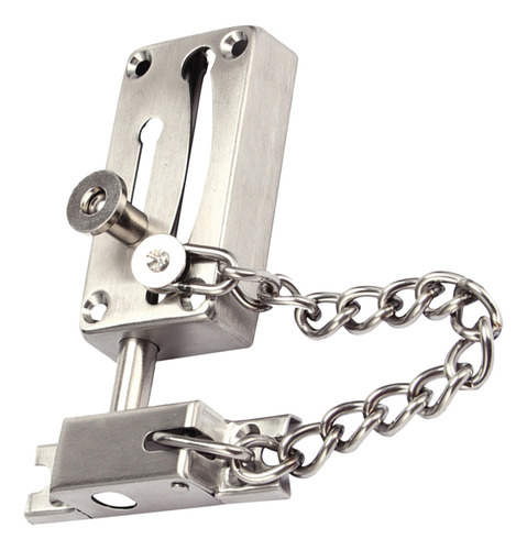 Cerradura Antirrobo Con Cadena Con Cerrojo De Puerta