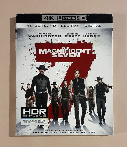 Los Siete Magníficos -nueva- 4k Ultra Hd + Blu-ray Original
