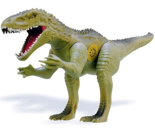 Dinossauro Tiranossauro Rex Grande 60 Cm C/ Som Menino 