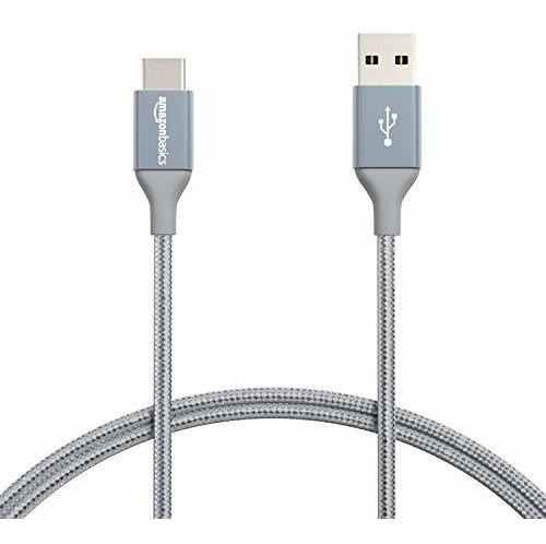 Trenzada Doble Usb Nylon C A Usb 2 0 Carga Rápida Cabl...