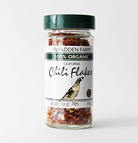 Mcfadden Farm Organic Chili Flakes, Chile De Árbol Seco, Cul