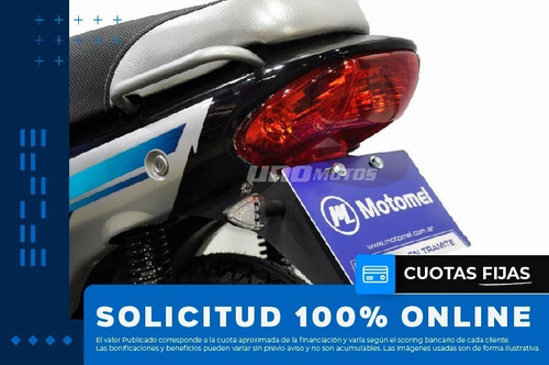 Motomel Blitz 110 Base V8 0km Crédito Personal Solo Con Dni