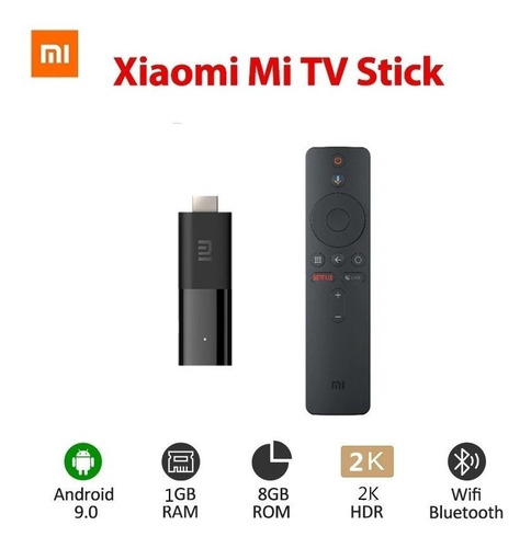 Mi Tv Stick Xiaomi 1gb Ram 8gb Rom