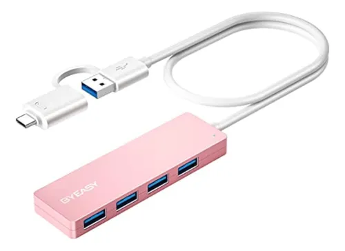 Byeasy Hub Usb, Usb 3.1 C A Usb 3.0 Hub Con 4