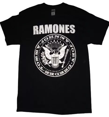 Polera Ramones Banda Rock Metal Hombre