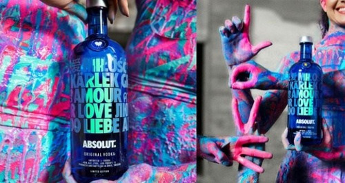 Absolut Vodka Drop Of Love 750ml Edicion Limitada