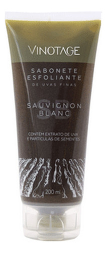 Sabonete Líq Esfoliante Corp 200 Ml Sauvignon Blanc - V Wine