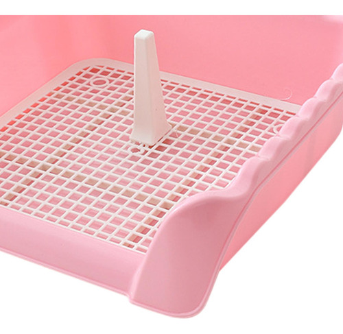 Soporte Para Almohadilla Para Orina De Inodoro Rosa Pequeño