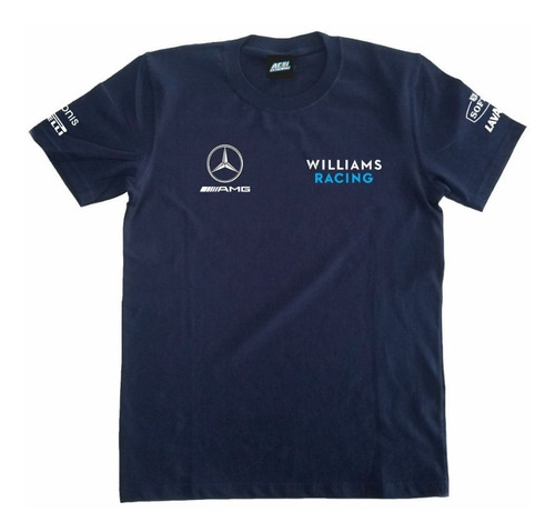 Remera Estampada F1 Williams Racing 2021 Russell Latifi