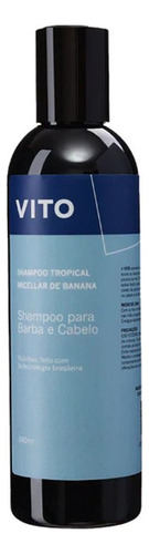 Shampoo Hidratante Micellar De Banana Vito Cabelo E Barba