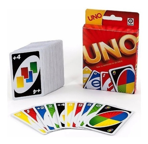 Uno Juego De Cartas Mattel Original Ruibal