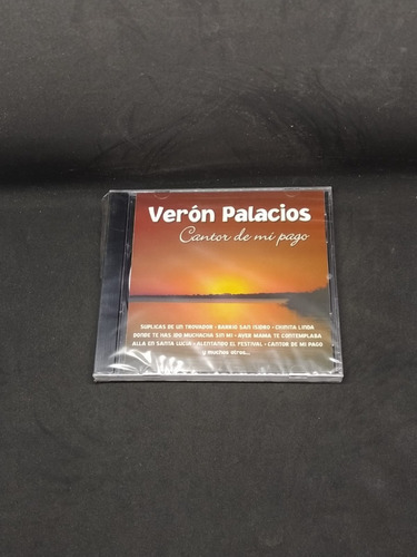 Cd  Veron Palacios  Cantor De Mi Pago           Supercultura