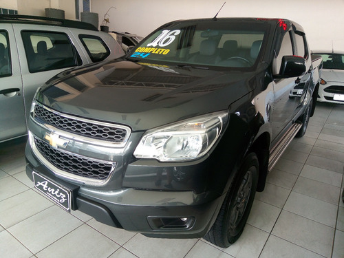 Gm S10 Advantage Cabine Dupla 2.4 Flex 2016 Muito Nova Cinza