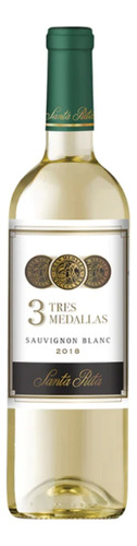 Vino Blanco Santa Rita Tres Medallas Sauvignon Blanc 750ml