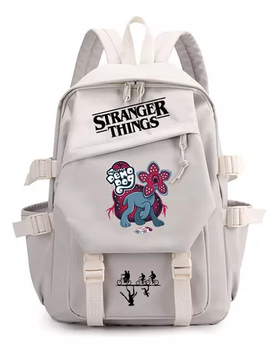 Mochila stranger best sale things rosa