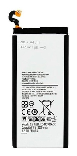 Bateria Para Samsung Galaxy S6 + Kit De Desarme 